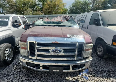 2008 Ford F350 Srw Super Duty из США, поврежденный, VIN 1FTWW31R18EB75816
